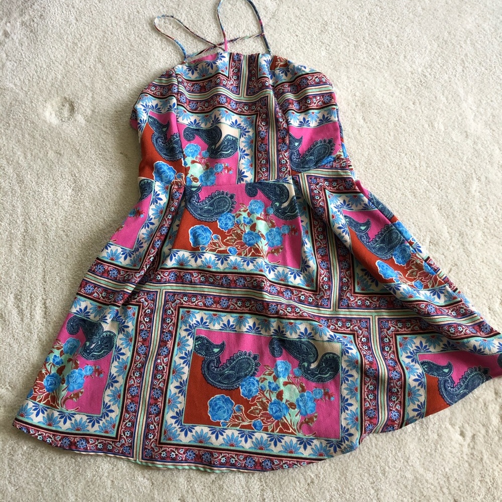 Bo Bell Patterned Dress